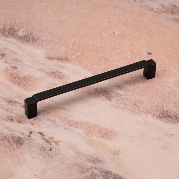 Handle & Home Matt Black Square D Handles