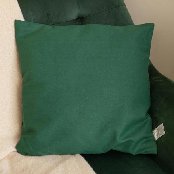 Samuel Alexander 45cm Dark Green Soft Decorative Christmas Stocking Cushion