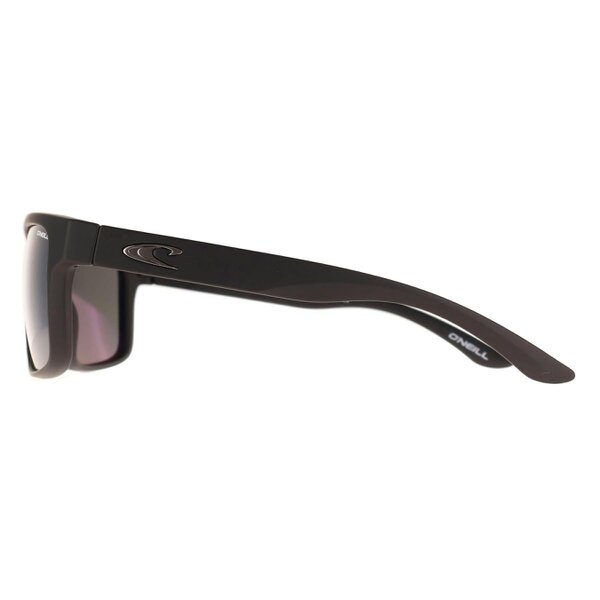 O'Neill Sunglasses ONS Coastline2.0 104P Matte Black Smoke Solid Silver Flash Polarized