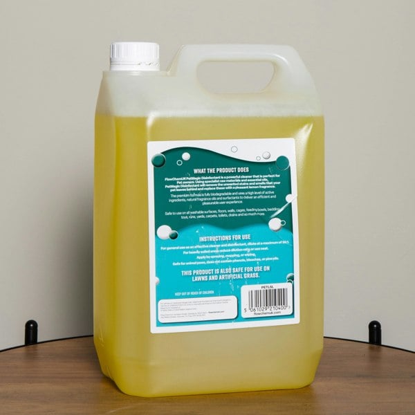 Samuel Alexander 5 Litre Lemon Scented Pet Disinfectant Cleaner