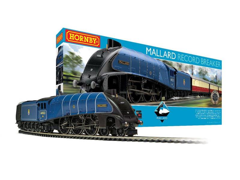 Hornby Mallard Record Breaker Train Set