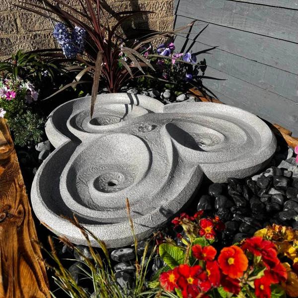Dropa Stone Contemporary Water Feature