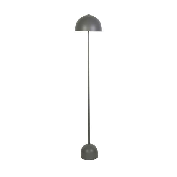Lighting Collection Portable LED Mushroom Floor Lamp Grey