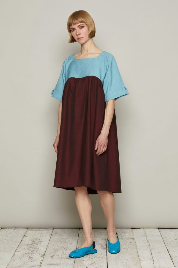 Bo Carter Cher Ami Dress - Burgundy