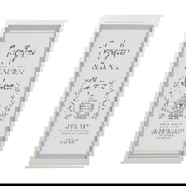 Personalised Memento Company Personalised Home White Poster Frame