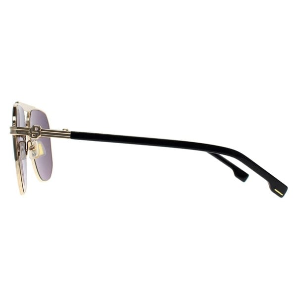 Hugo Boss Sunglasses BOSS 1743/S RHL 2K Gold Black Grey Anti Reflective