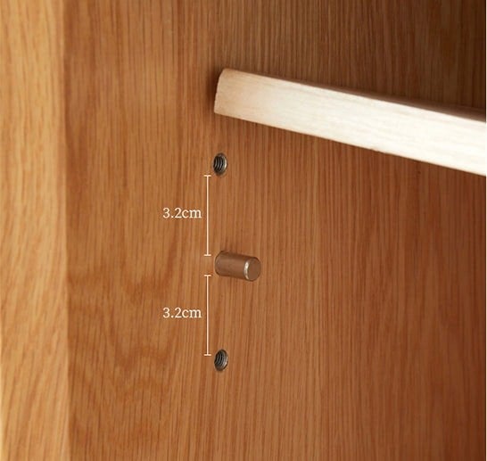 Hans Rattan Shoe Storage Cabinet, Oak with lego display cabinet