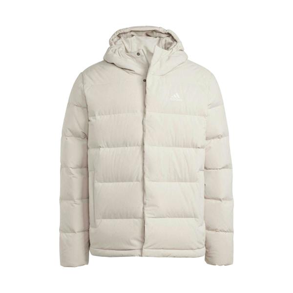 Adidas Mens Helionic Hooded Jacket - Beige - 