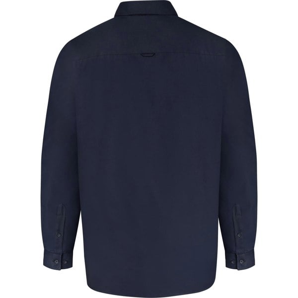 Duke Mens D555 Richard Oxford Kingsize Long-Sleeved Shirt - Navy