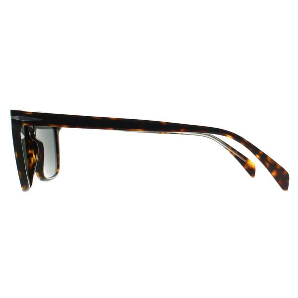 David Beckham Sunglasses DB 1092/S 086 QT Dark Tortoise Green