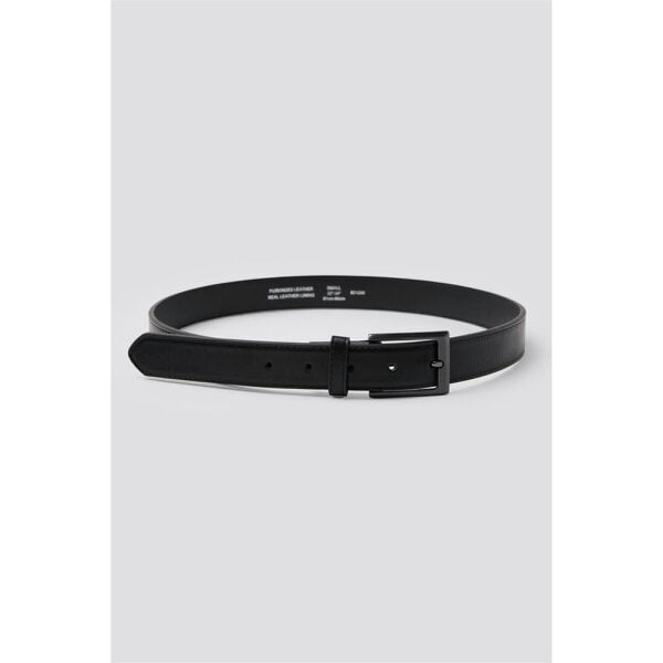Limehaus Black Gresham Belt