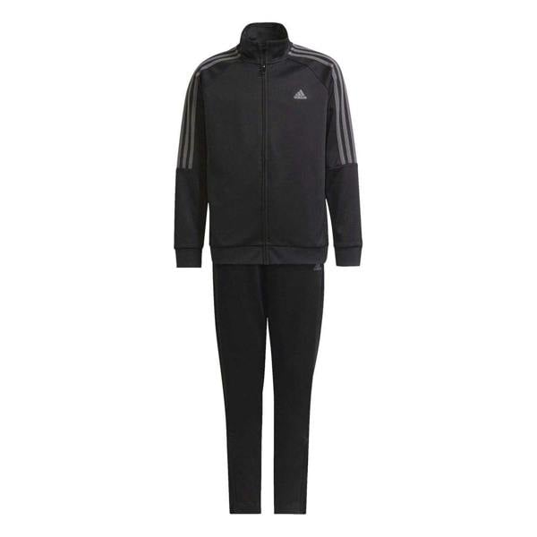 Adidas Boys Sereno Tracksuit - Black/Grey - 