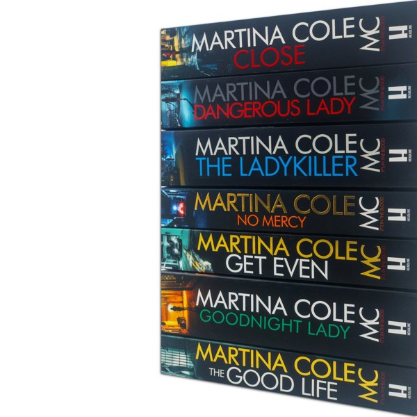 Martina Cole 7 Books Set - Close, Dangerous Lady, The Ladykiller, No Mercy, Get Even & more