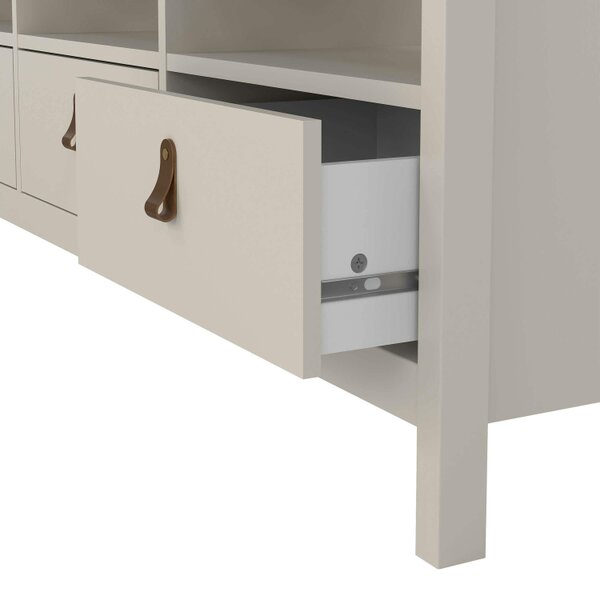 Wyld Haus Wildberry TV Unit 3 Drawers in Cashmere