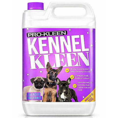 ProKleen Pro-kleen Kennel Kleen - Disinfectant, Cleaner, Sanitiser & Deodoriser - Concentrated Formula Kennel Cleaner 5L Lavender
