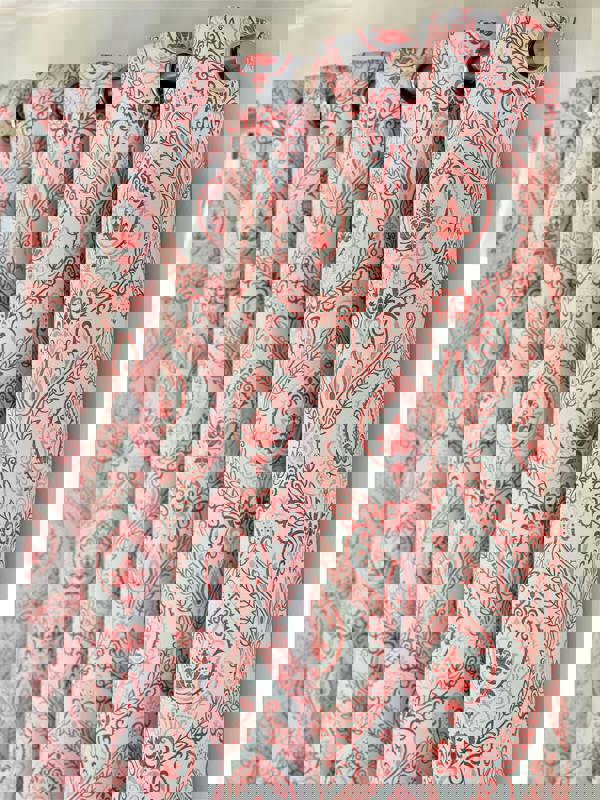 Luxury Living Victoria Room Darkening Ring Top Curtains