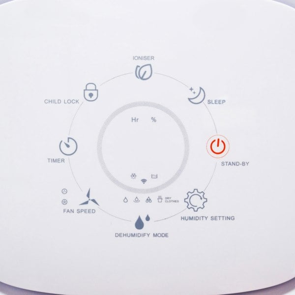 Igenix IG9813 Portable Dehumidifier, Extracts 12 Litres per Day