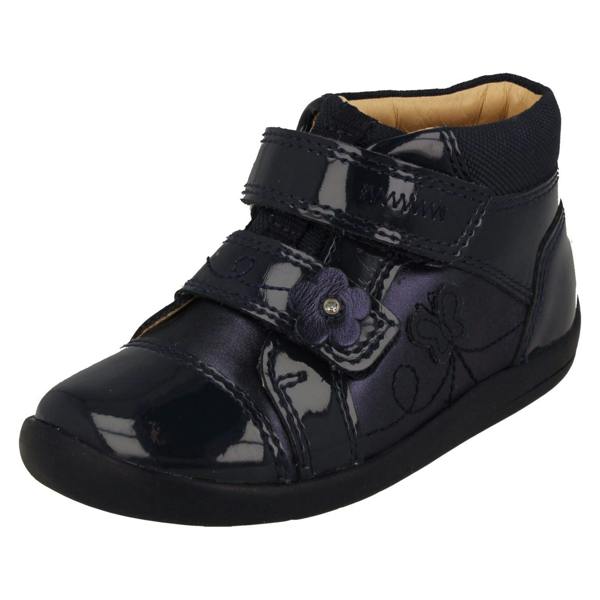 Start-rite Girls Startrite Hook & Loop Ankle Boots Daydream