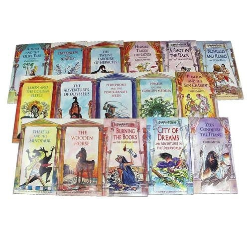 Ancient Myths Collection 16 Books Box Set Pack