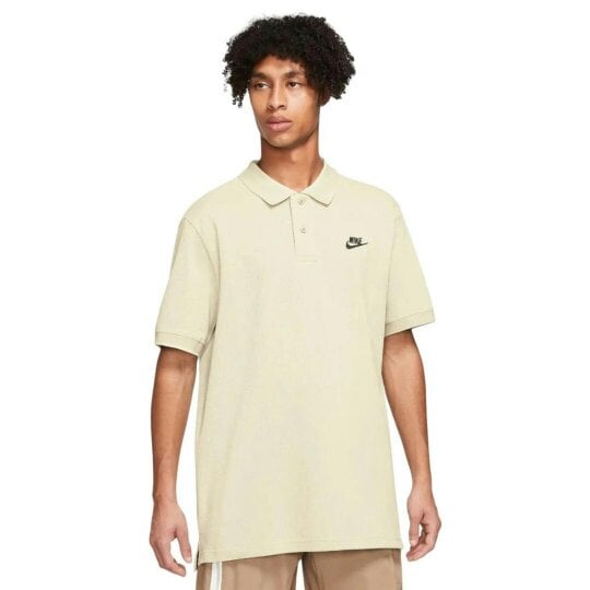Nike Mens Sportswear Matchup Beige Polo Shirt