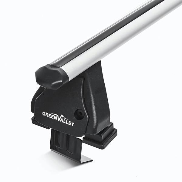 Green Valley Aerodynamic Roof Rack Cross Bars Aluminium, Fits Ford Focus 5dr Hatch 2011 to 2018 / C-Max 2010+ onwards