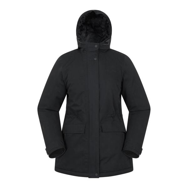 Mountain Warehouse Womens/Ladies Maple Waterproof Padded Jacket - Black - 