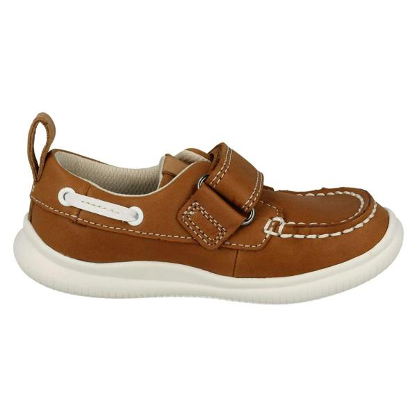 Clarks Boys Clarks Casual Boat Style Shoe Cloud Snap