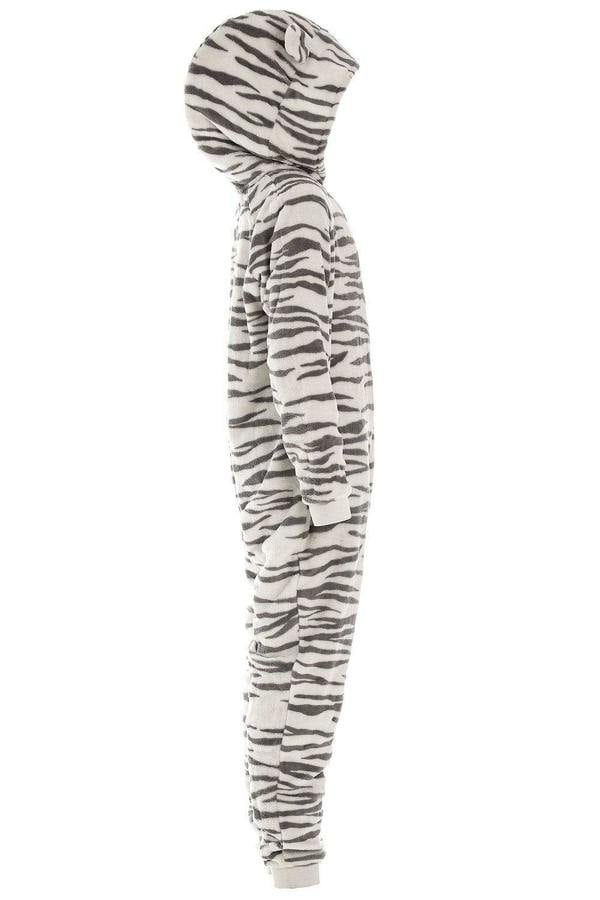 Camille Child Animal Print Soft Fleece Onesies