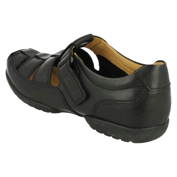 Clarks Mens Clarks Hook & Loop Sandals Recline Open