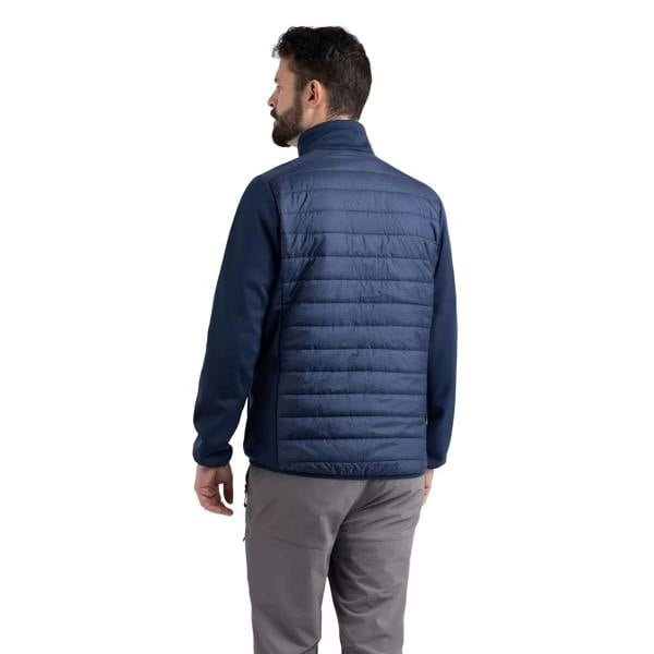 Trespass Mens Sharonton Hybrid Jacket - Navy Marl - 