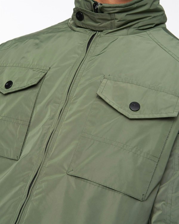 Duck and Cover Blensons Padded Jacket Dark Olive