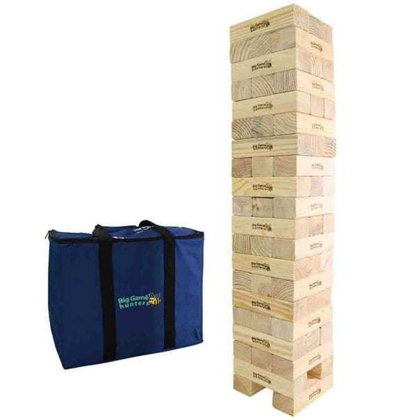 Big Game Hunters Giant Jenga & Hi Towers Mega Hi-Tower In A Bag