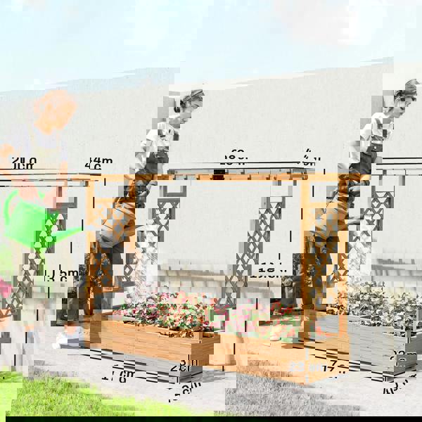 Multi-functional Garden Bed