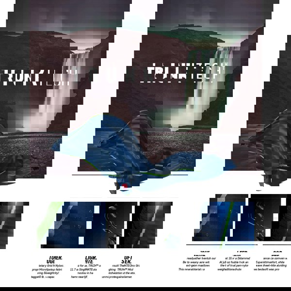 TrunkTech™ Double Hammock SOLID COLOUR TT-31-41-05