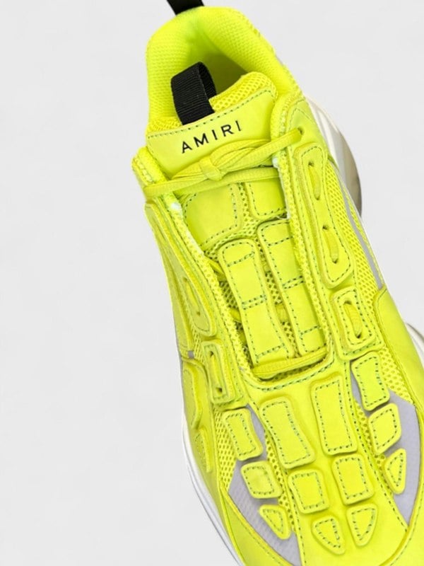Amiri Bone Runner 'Neon Yellow Reflective' - Supplied FashionAmiri