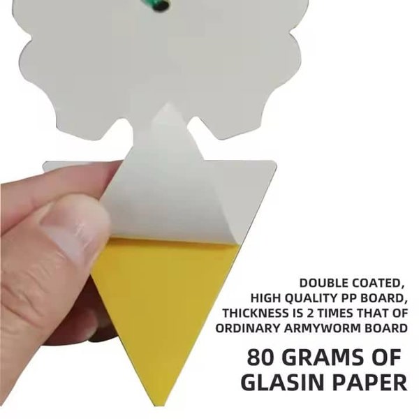 Yellow Flower Shaped Sticky Trap