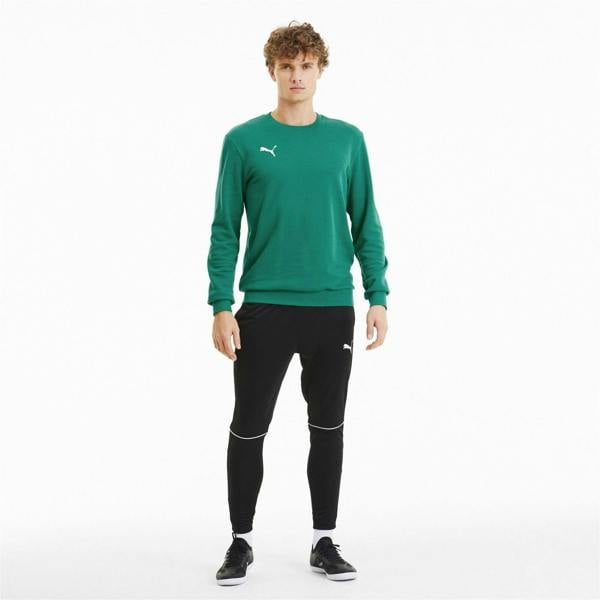 Puma Mens Crew Neck Regular Sweatshirt - Pepper Green - 