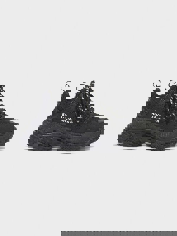 Balenciaga Kids Triple S Trainers Black - Supplied FashionBalenciaga