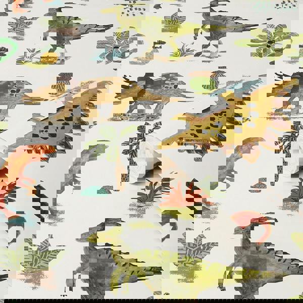 Next Prehistoric Dinosaur & Friends Wallpaper - Natural - 10m
