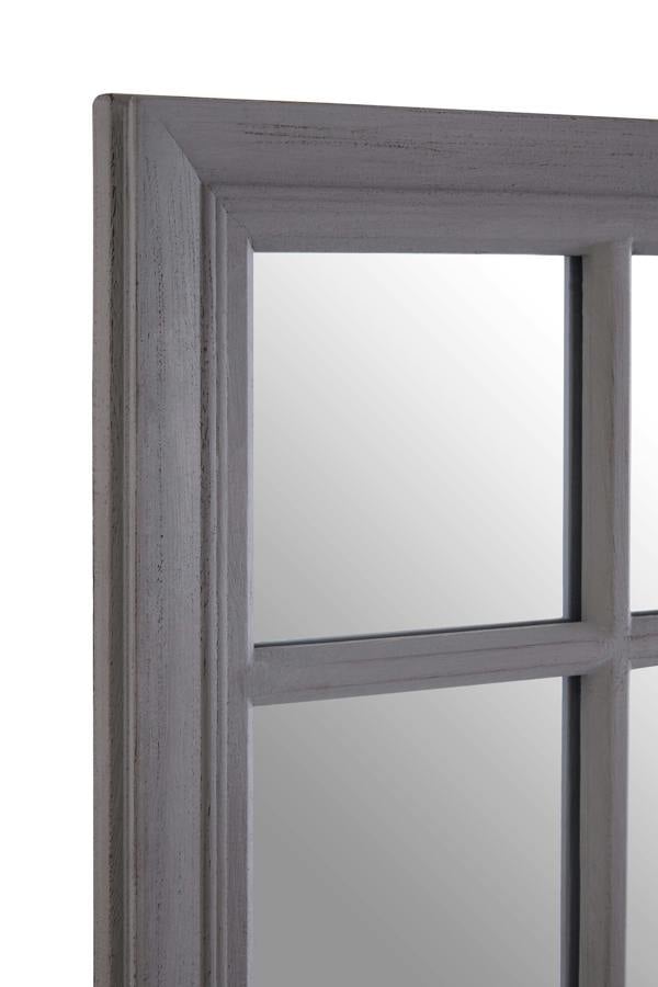 Interiors by Premier Hawthorne Antique Grey Finish Wall Mirror