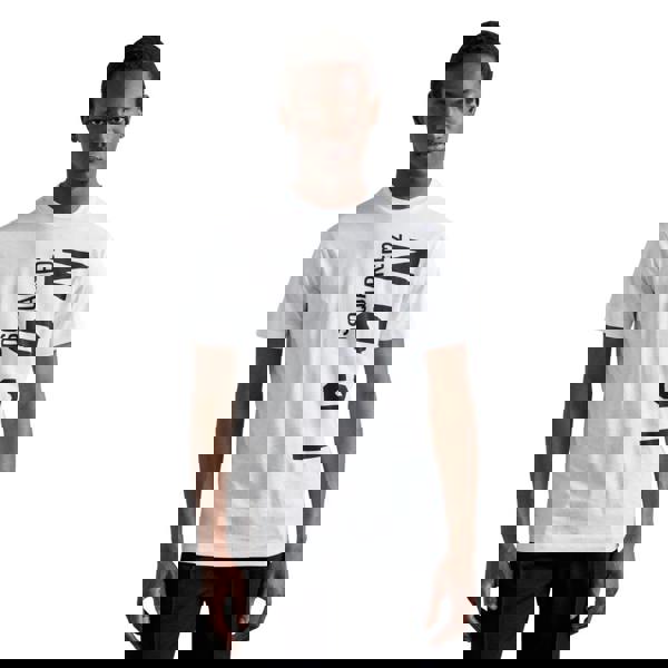 Dsquared2 Logo T-Shirt White Black Print M