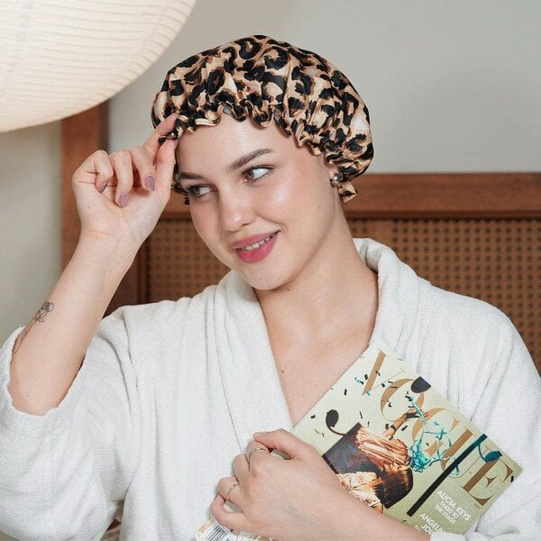 Shower Cap - Leopard Print