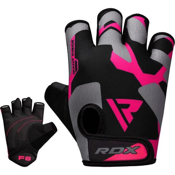 RDX Sports GYM GLOVES SUMBLIMATION F6 PINK