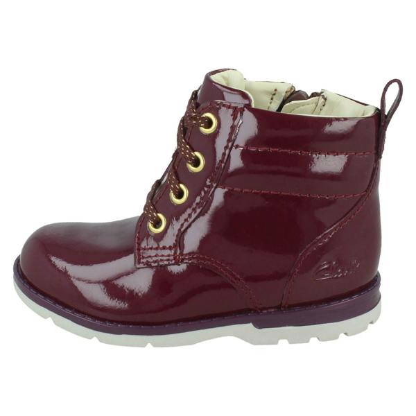 Clarks Girls Clarks Lace Detail Zip Up Ankle Boots Dabi Lace