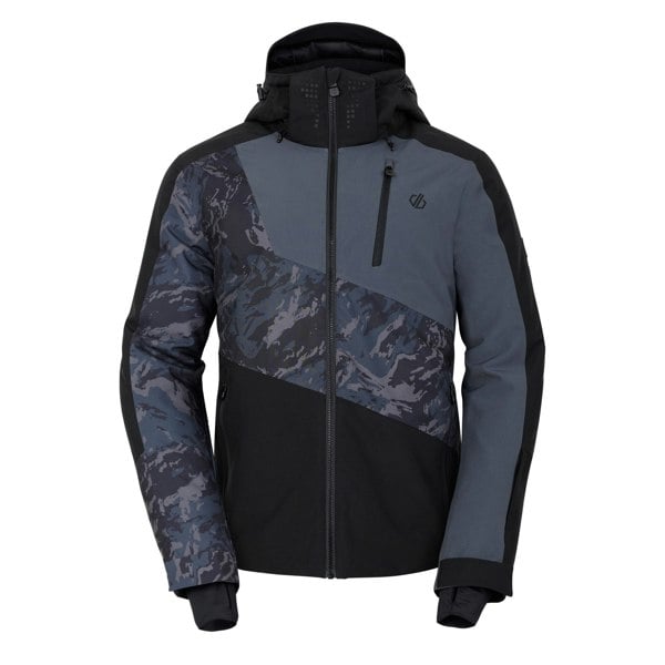 Dare 2B Men's Baseplate II Mountain Ski Jacket - Black/Ebony Grey