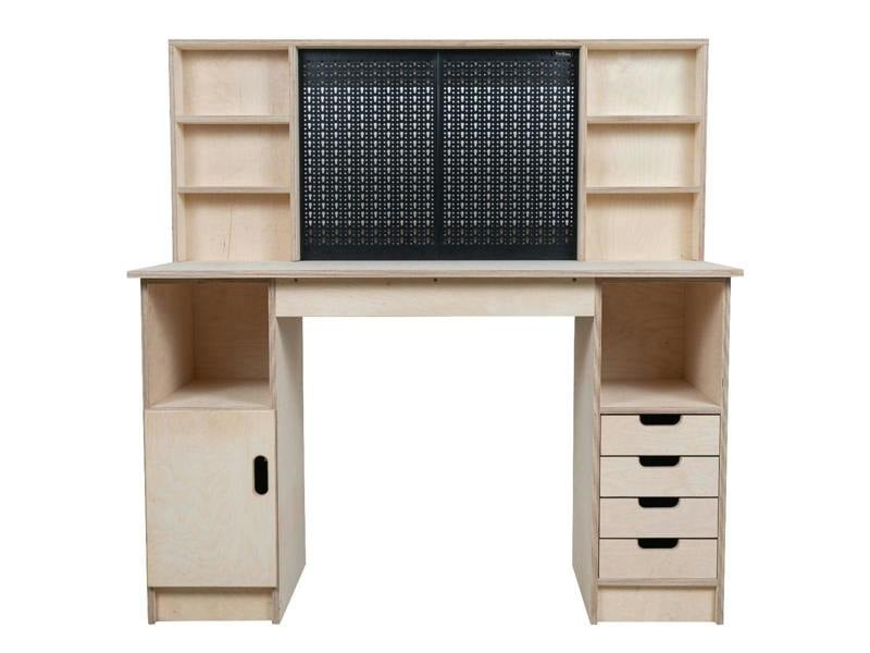 wooden cabinet workbench