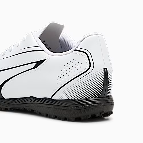 Puma Boys Vitoria TT Football Boots - White/Black