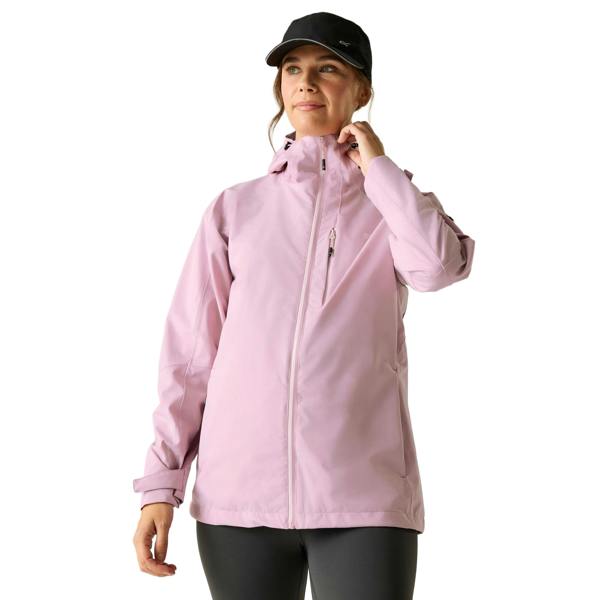 Regatta Womens/Ladies Birchdale II Waterproof Jacket - Powder Lilac - 