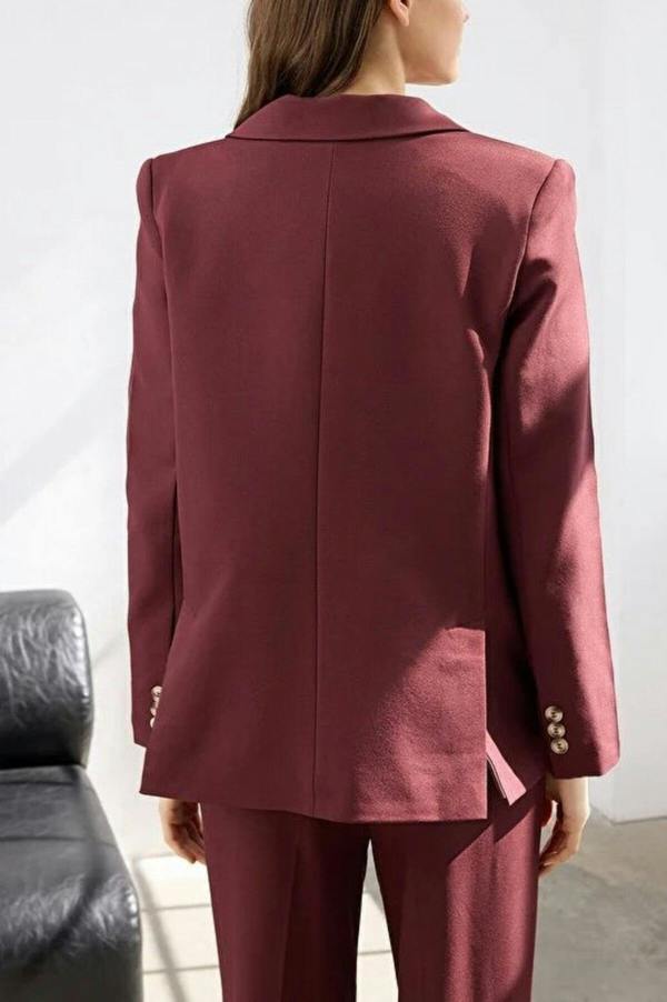 WOVCOR Lined Woven Blazer Jacket