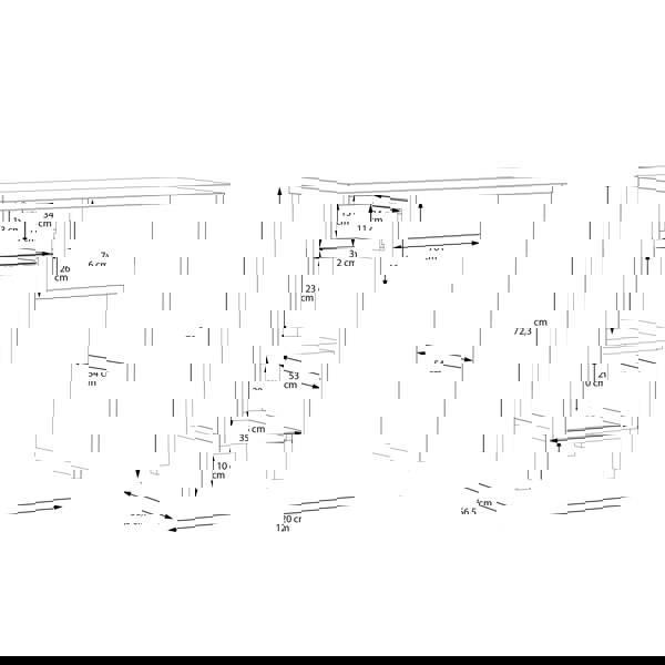 Furniture To Go High Rock Desk in Matt Black/Riviera Oak